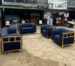 High Grade Detailed Set of Fabric Sofa | Chairs | Couch