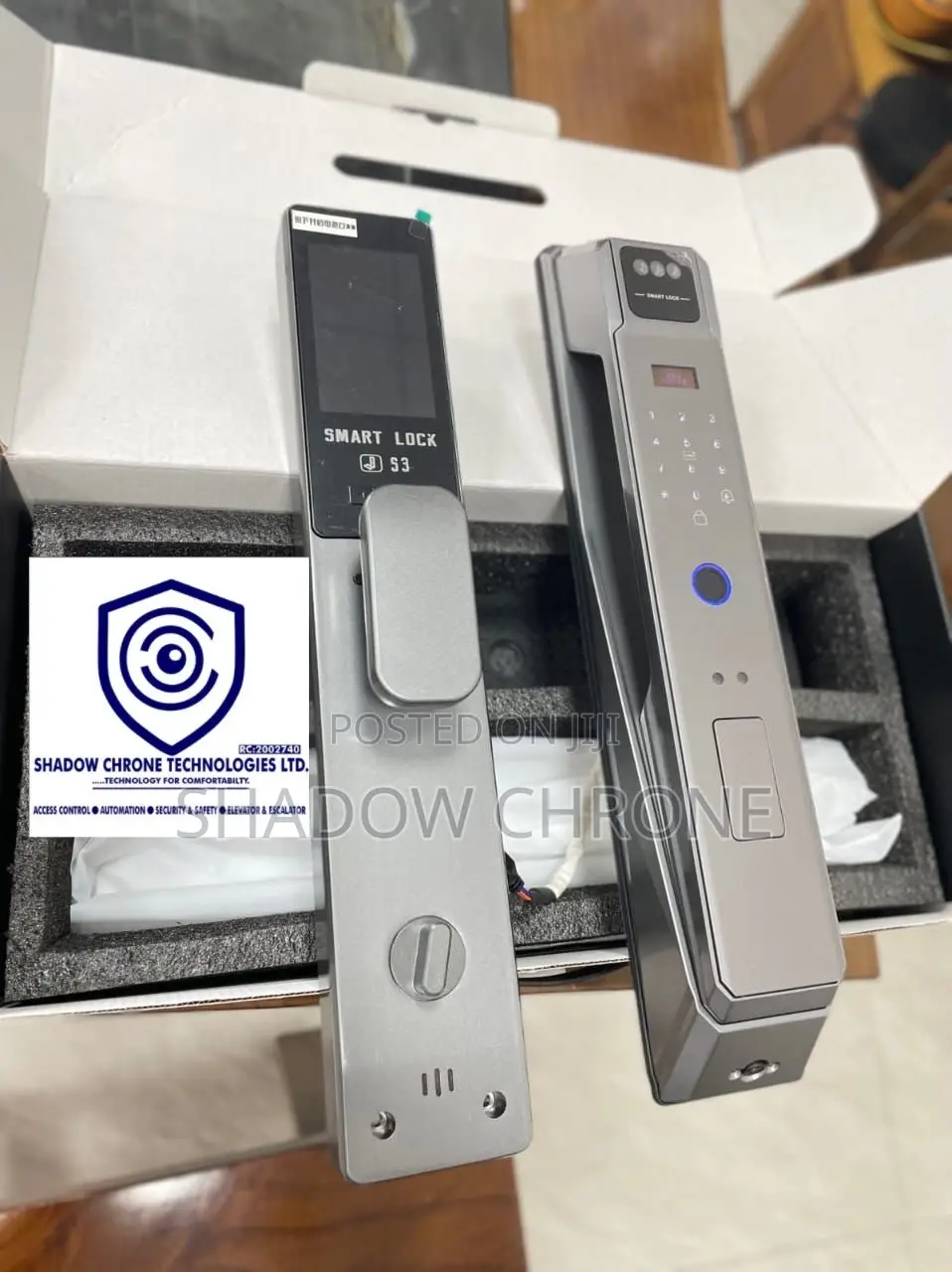 Wifi Enabled Smart Lock – Fingerprint & Code Access
