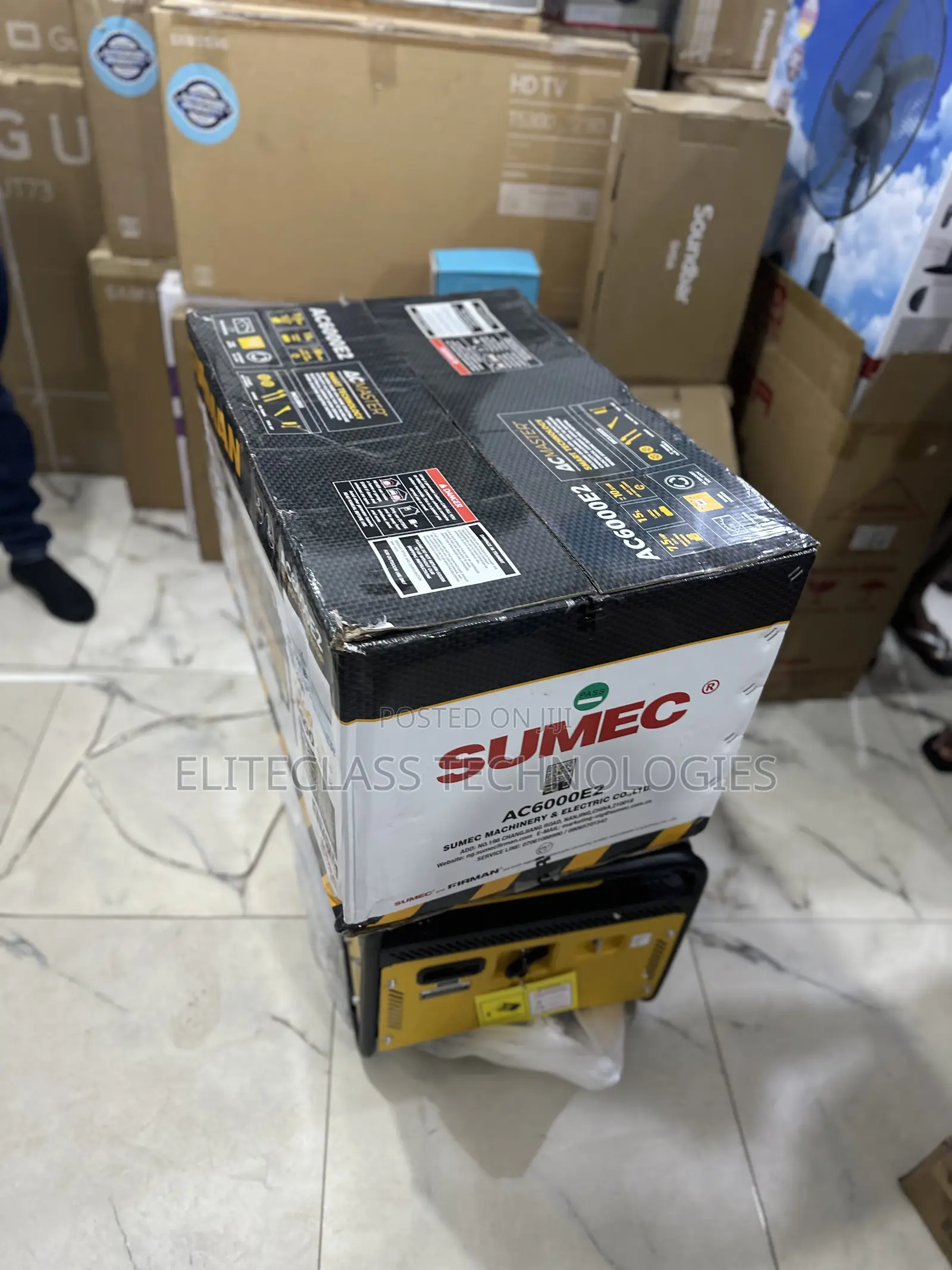 Firman (Ac6000e2) 3.5kva Generator With User-Friendly Operation