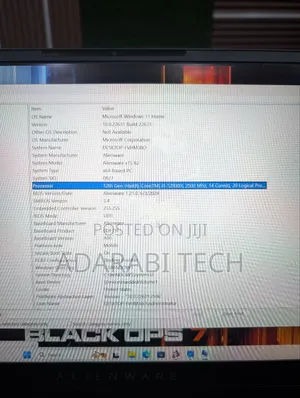 Laptop Dell Alienware X15 R2 32GB Intel Core I9 SSD 1T