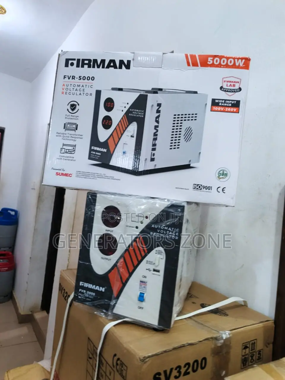 Firman FRV-5000 5kva Voltage Controller With Delay Function