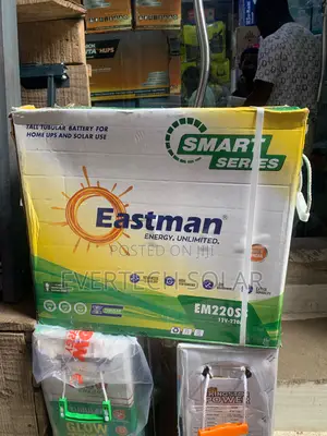 220ahms 12v Eastman Smart Series Tall Tubular Battery