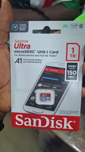 1tb Sandisk Memory Card. (Micro Sd)