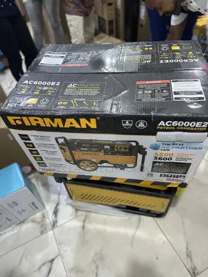 Strong and Efficient Firman (Ac6000e2) Ac Master 3.5kva Generator