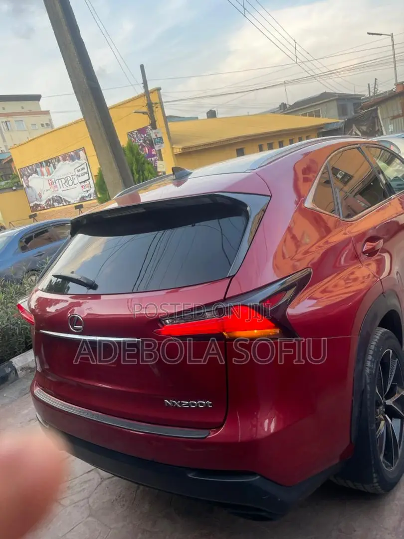 Lexus NX 2016 Red