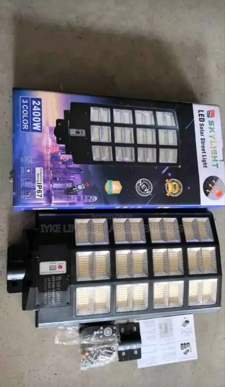 2400w Solar Streets Light