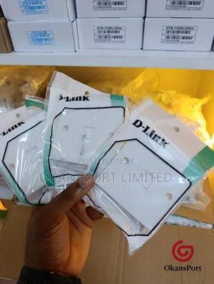 D-Link Single Faceplate With Rj45 Module – Wall Network Outlet