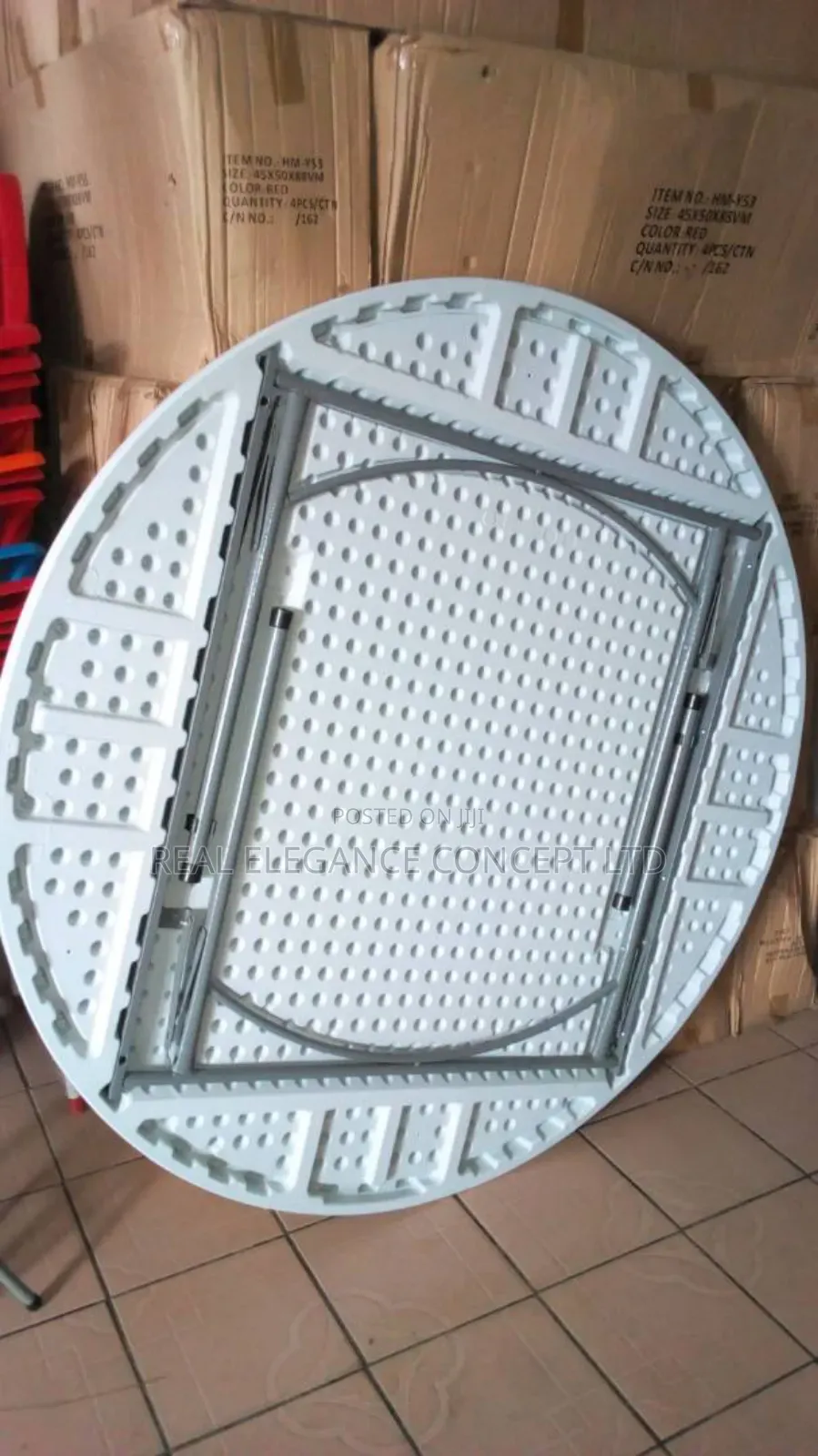 Classic Circular Event Table