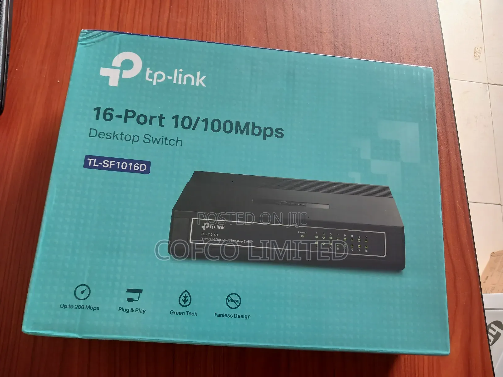 Tp-link Tl-sf1016d 16-port 10/100mbps Desktop Switch