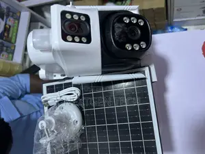V380 Dual Lens 4g Solar Camera