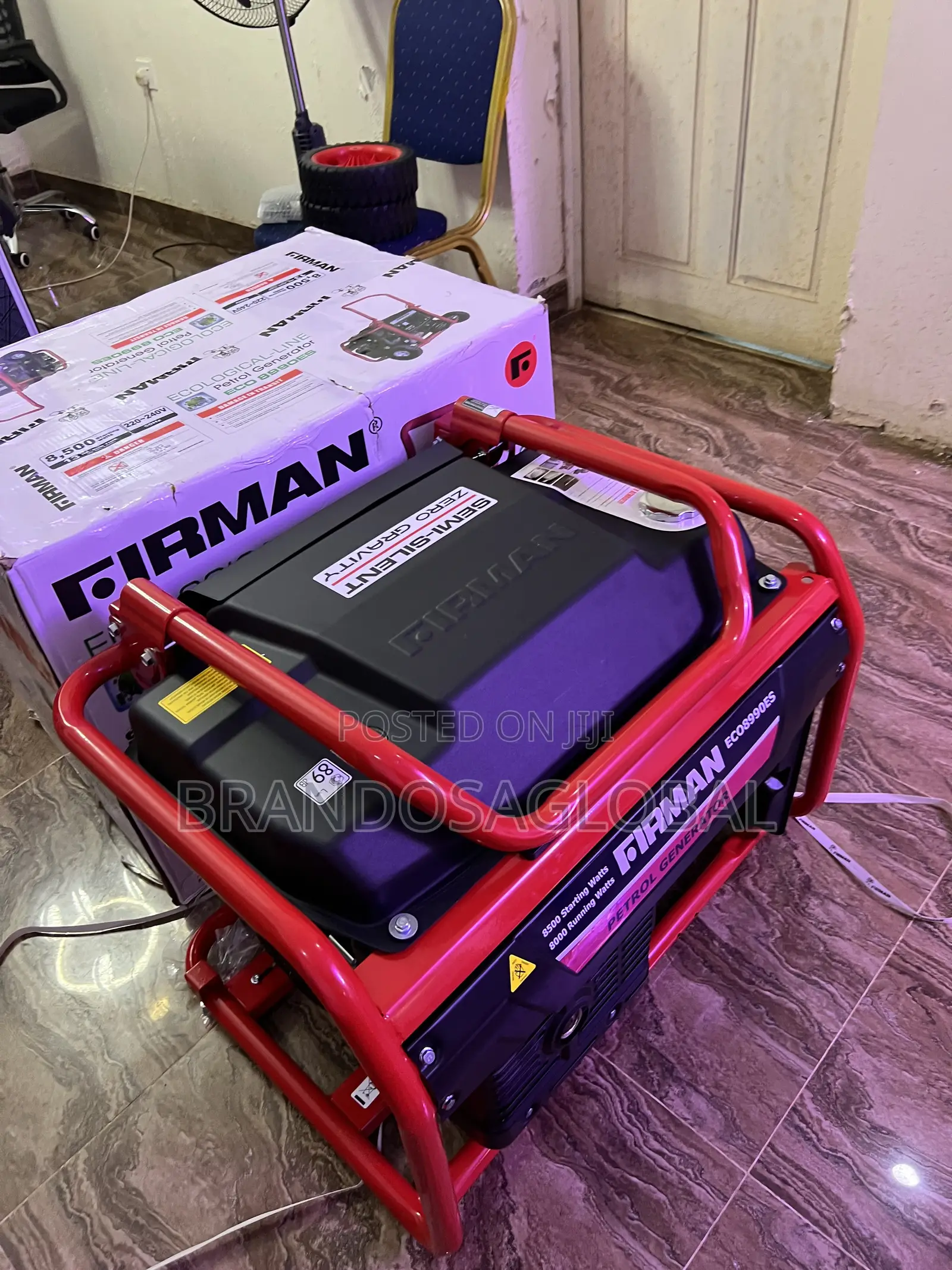 Firman 6.0kva Key Start – Eco8990es Model With Silent Operation