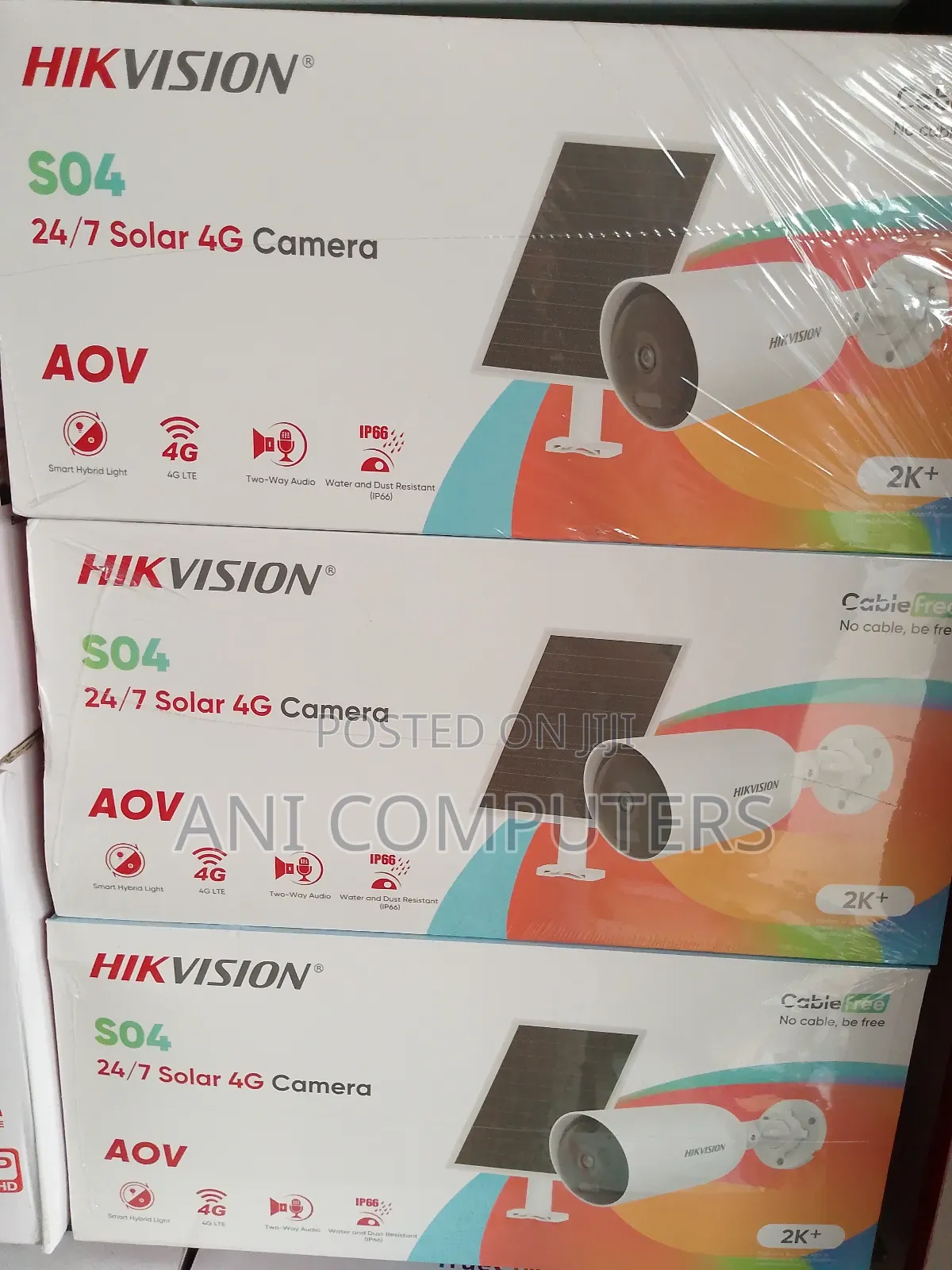 Hikvision 4mp So4 24/7 Solar 4g Camera