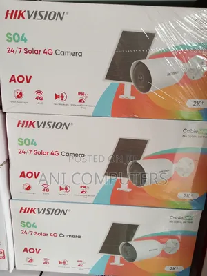 Hikvision 4mp So4 24/7 Solar 4g Camera