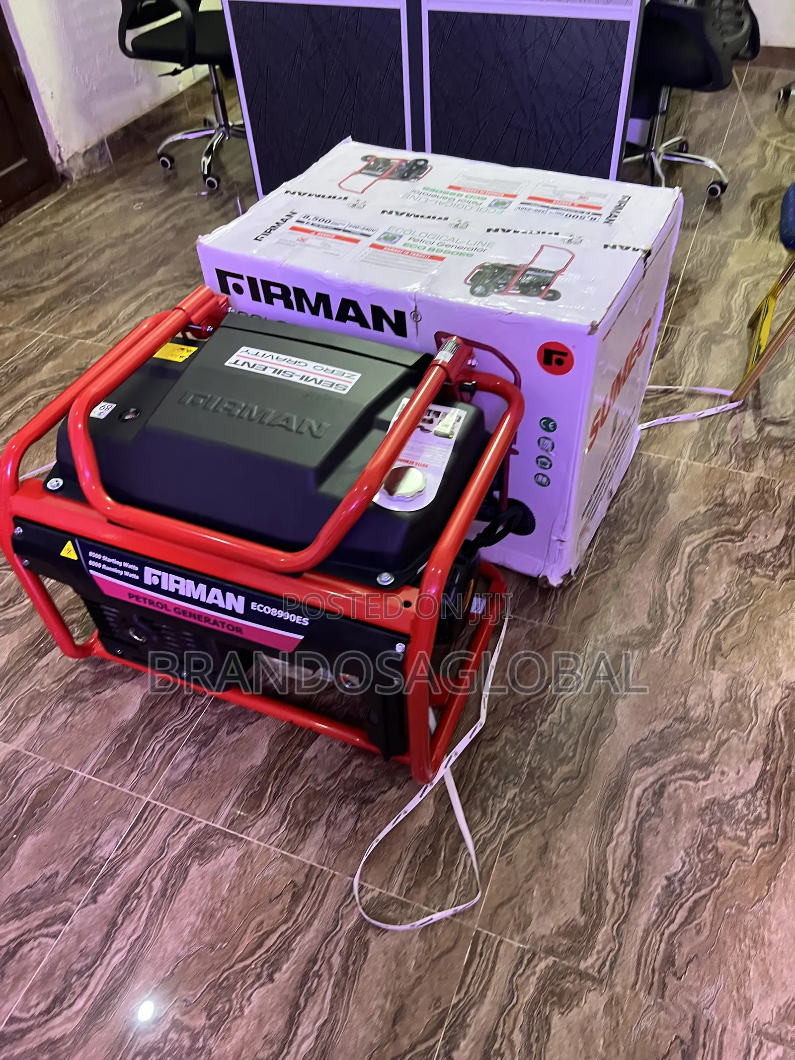 Firman 6.0kva Key Start Generator – High Output Petrol Engine