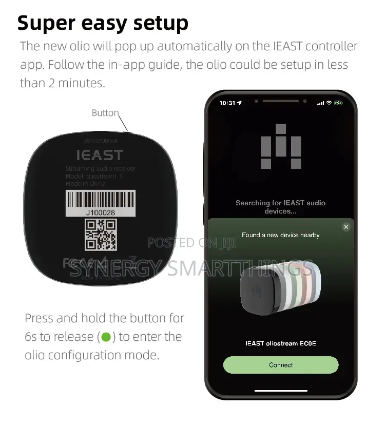 Ieast Olio Audio Receiver/Streamer