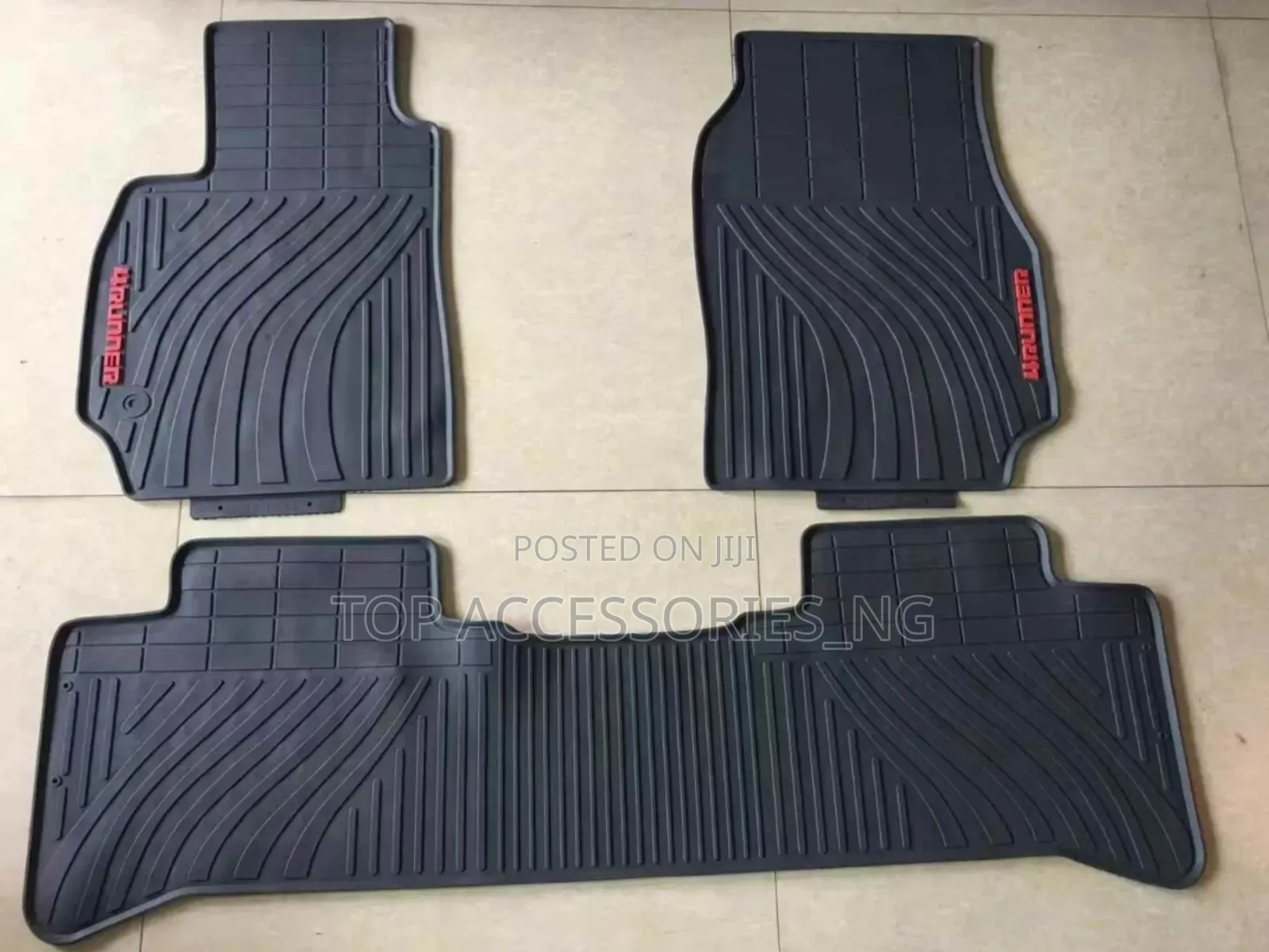 Rubber Foot Mat for 4runner
