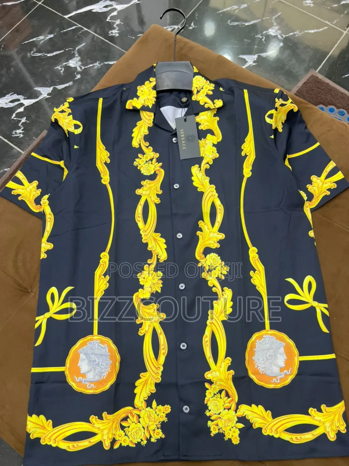 Original Versace Silks Shirts Available in Store