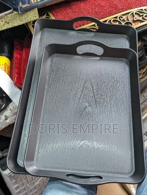 Qaulity 2 in 1 Black Tray 
Available