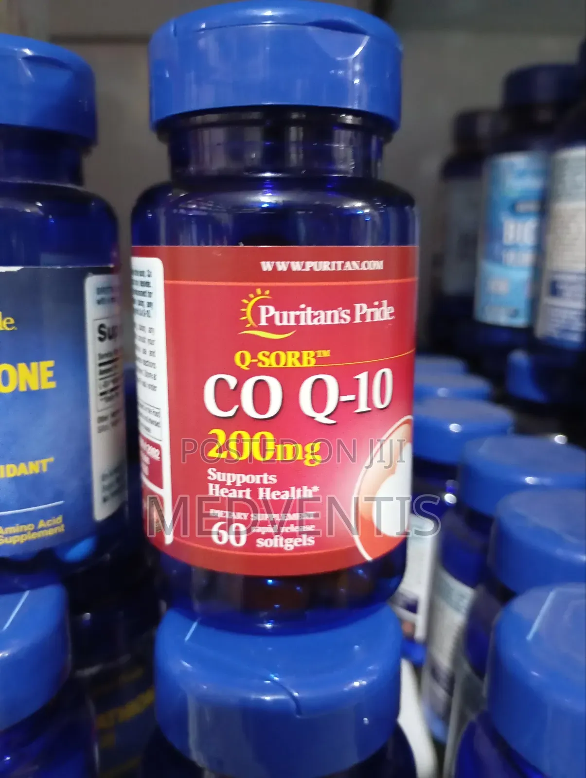 Puritan's Pride Co Q10 200 Mg X 60 Softgels