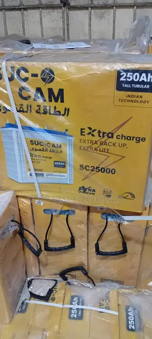 250ahm Suc Cam Indian Tubular Battery