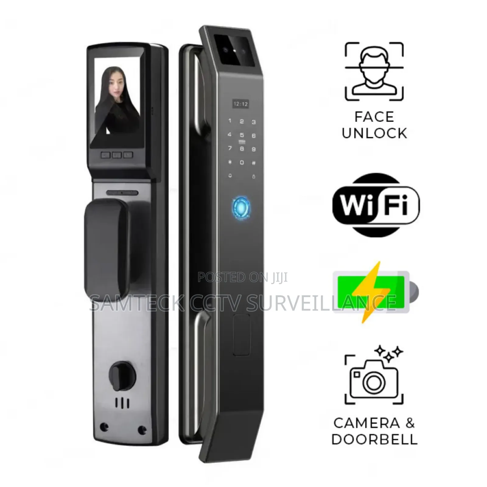 Tuya Wifi Smart Door Lock