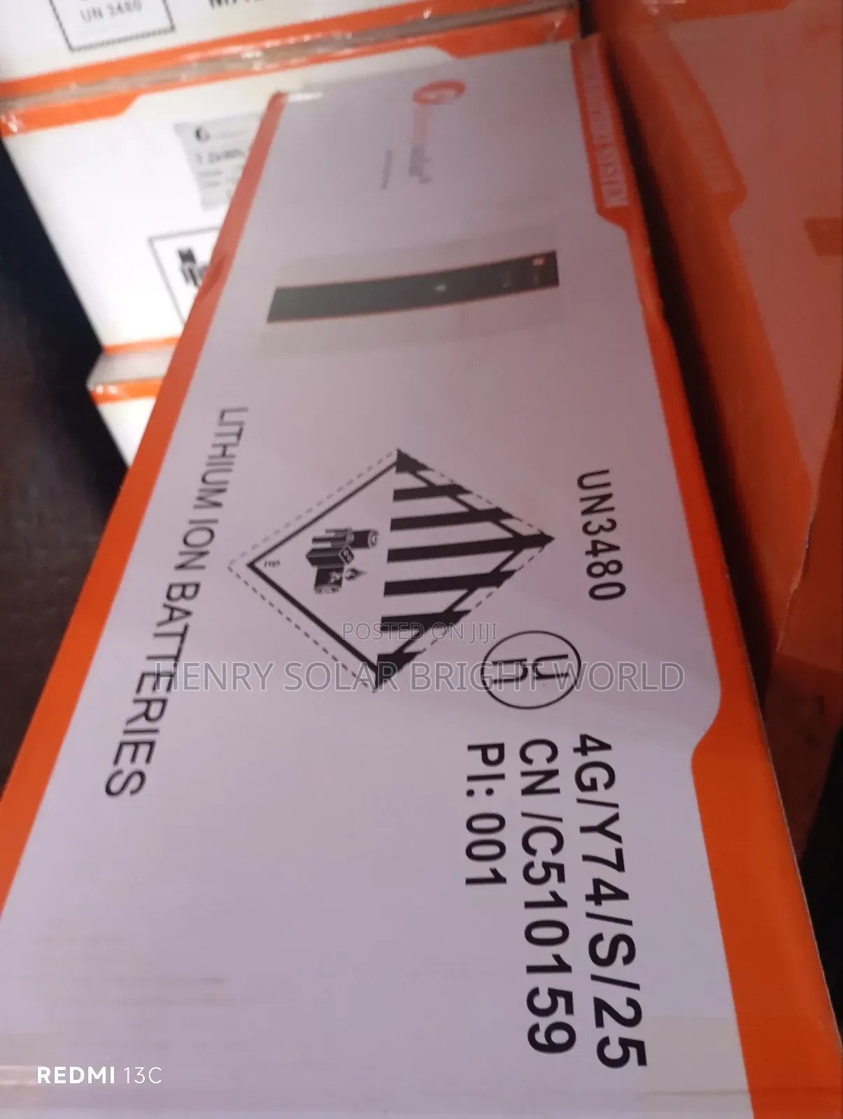 Felicity 7.2kwh 51.2v Lithium Battery (Caton)