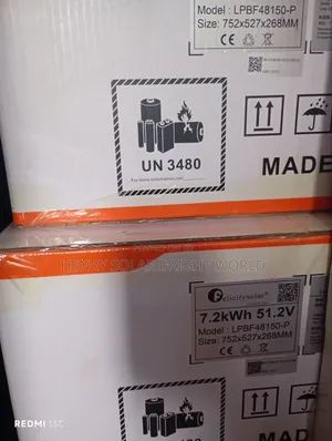 Felicity 7.2kwh 51.2v Lithium Battery (Caton)