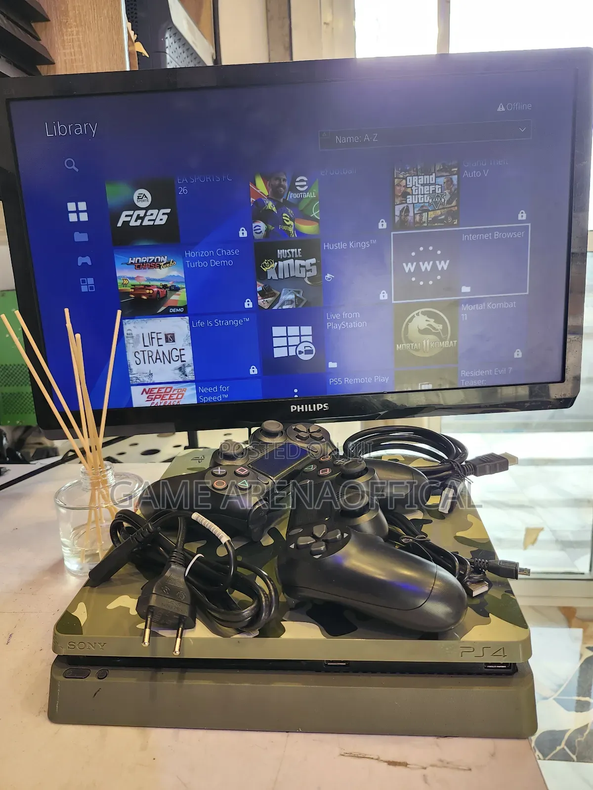 Clean Uk Ps4 Slim + Fc26 Game Loaded – Plug Play Bundle in Ikeja ...