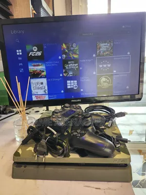 Clean Uk Ps4 Slim + Fc26 Game Loaded – Plug Play Bundle