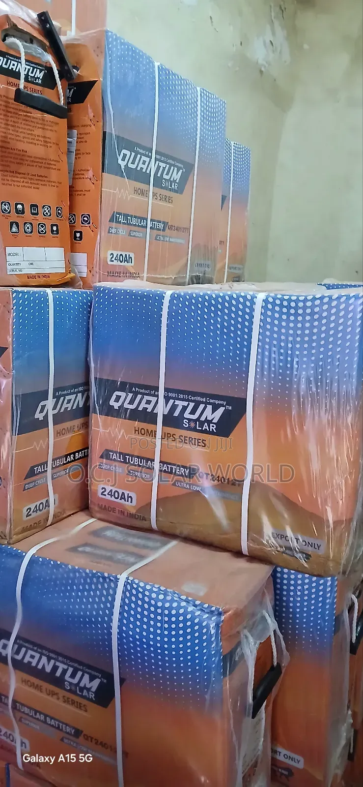 Solar Energy Battery 240ah
