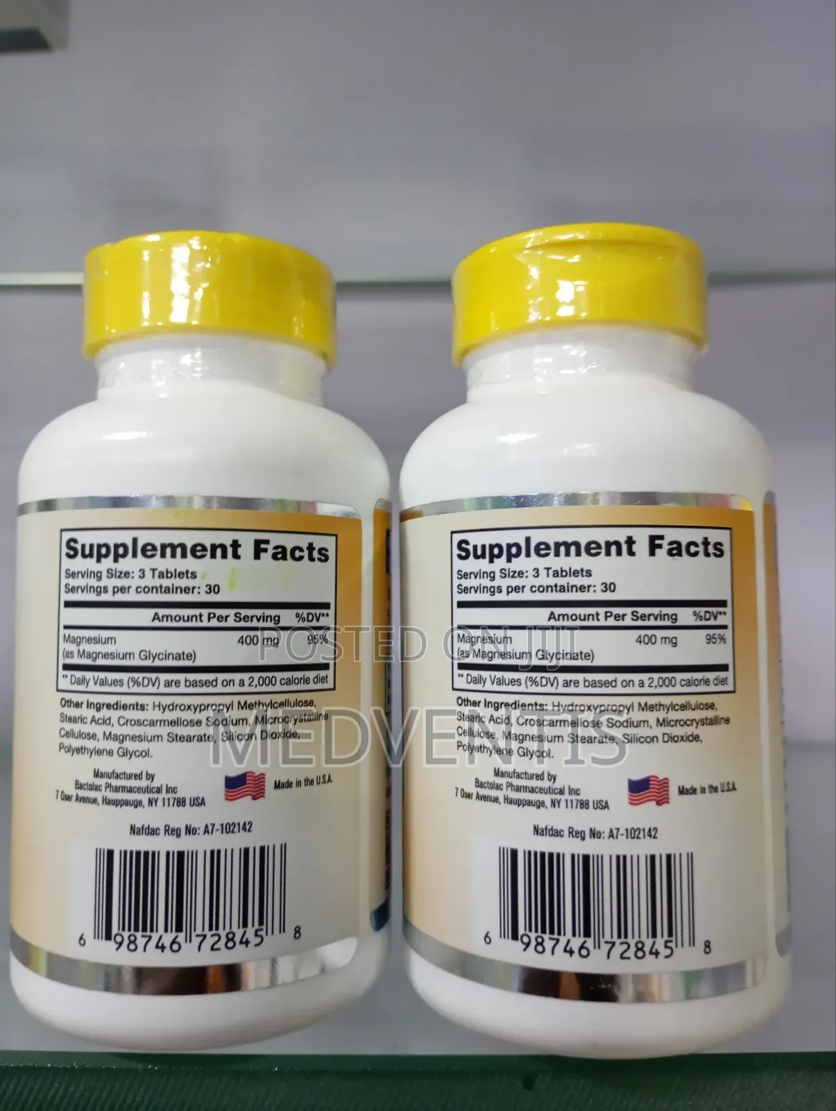 Nature'sfield Magnesium Glycinate 400mg