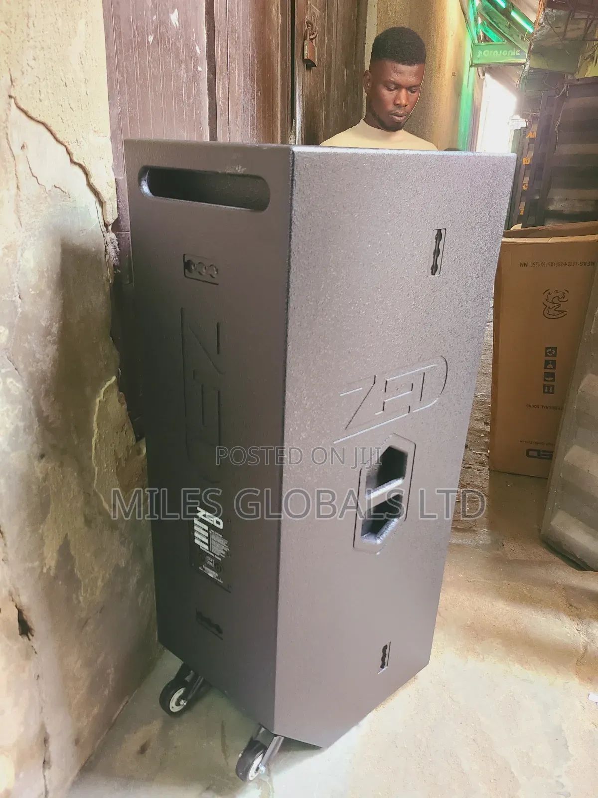 Zed 15inches Double Loudspeaker