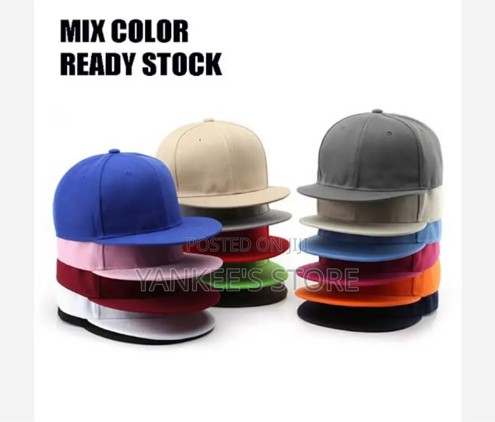 Imported Unisex Snapback New Era Plain Face Cap