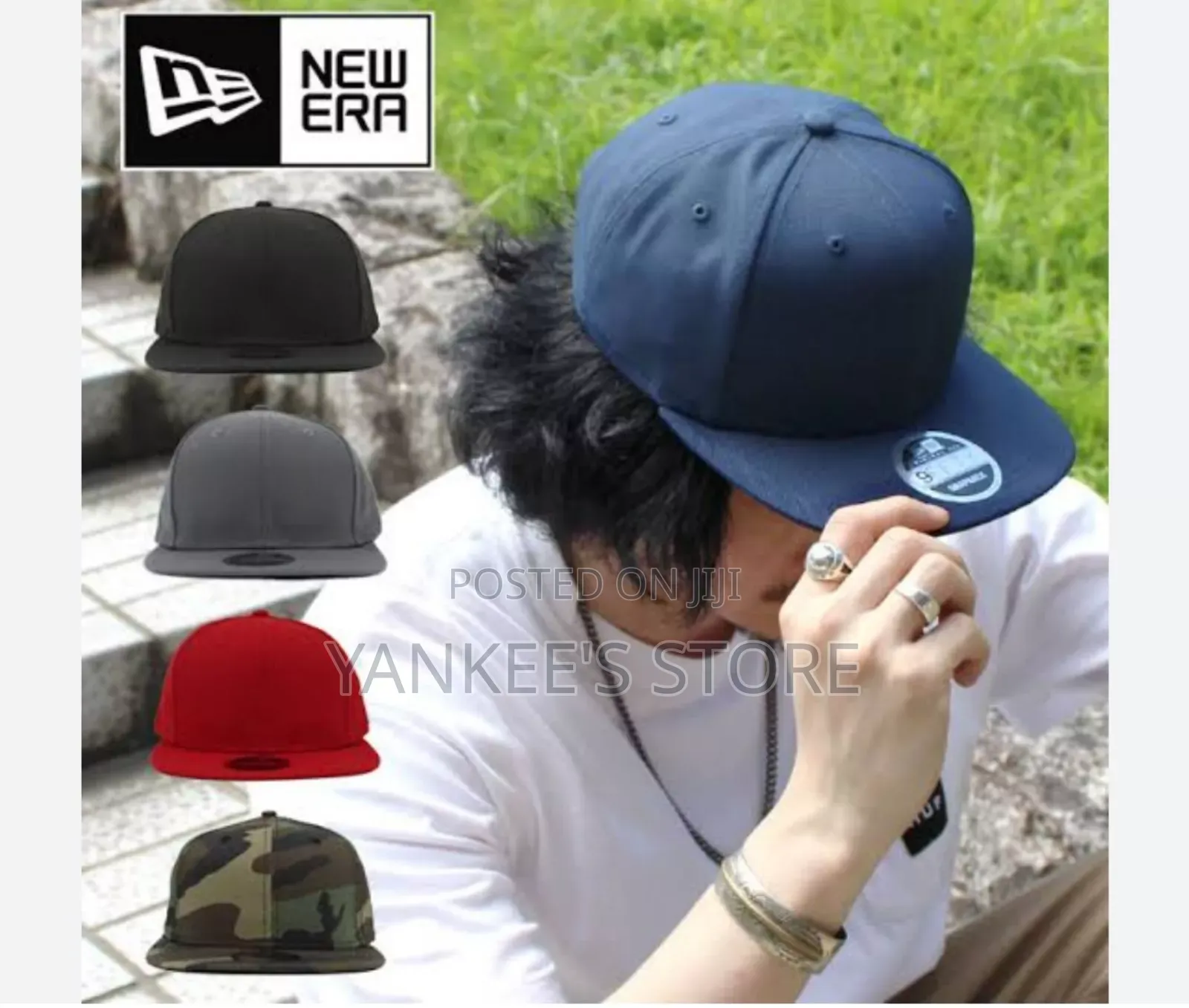 Imported Unisex Snapback New Era Plain Face Cap