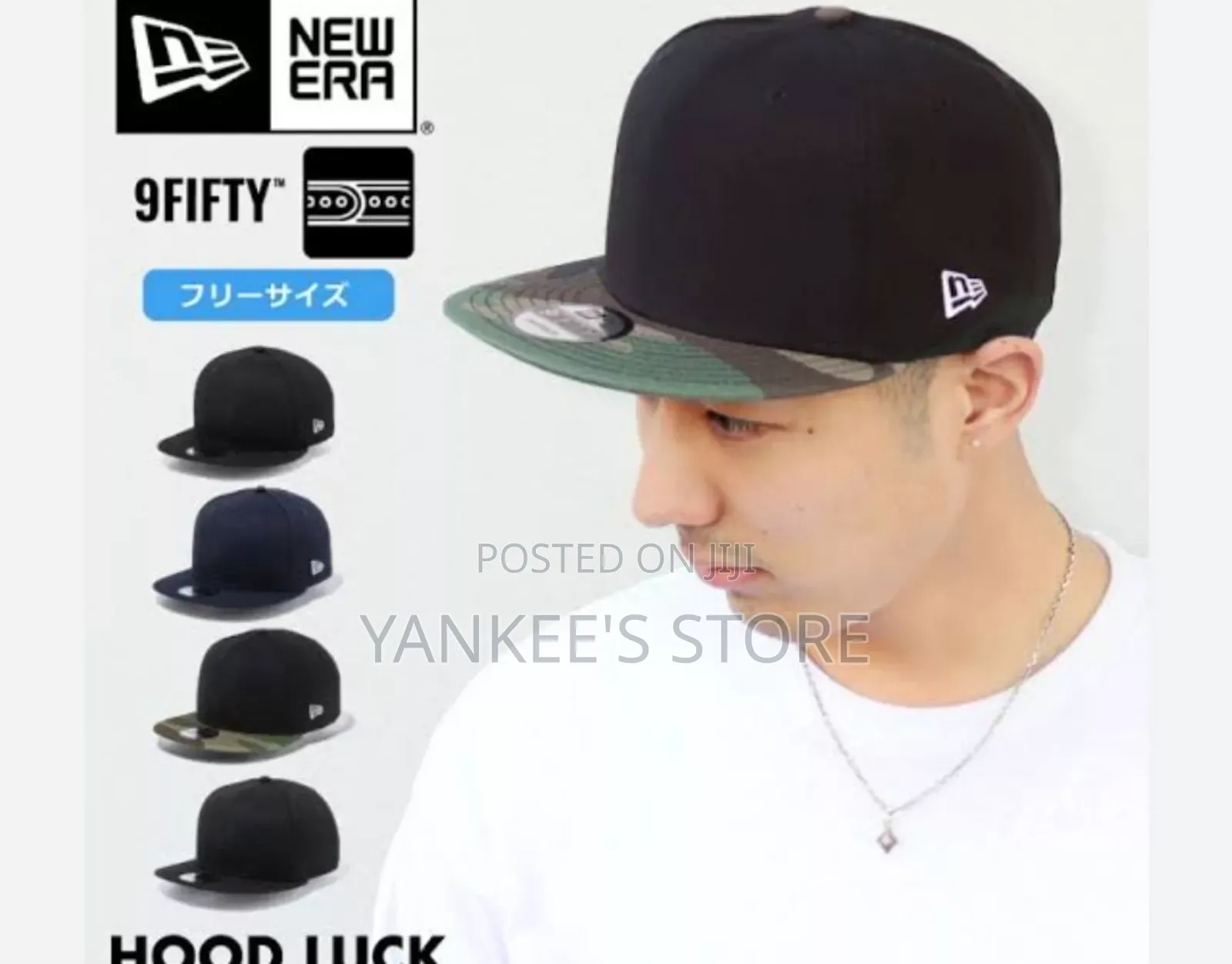 Imported Unisex Snapback New Era Plain Face Cap