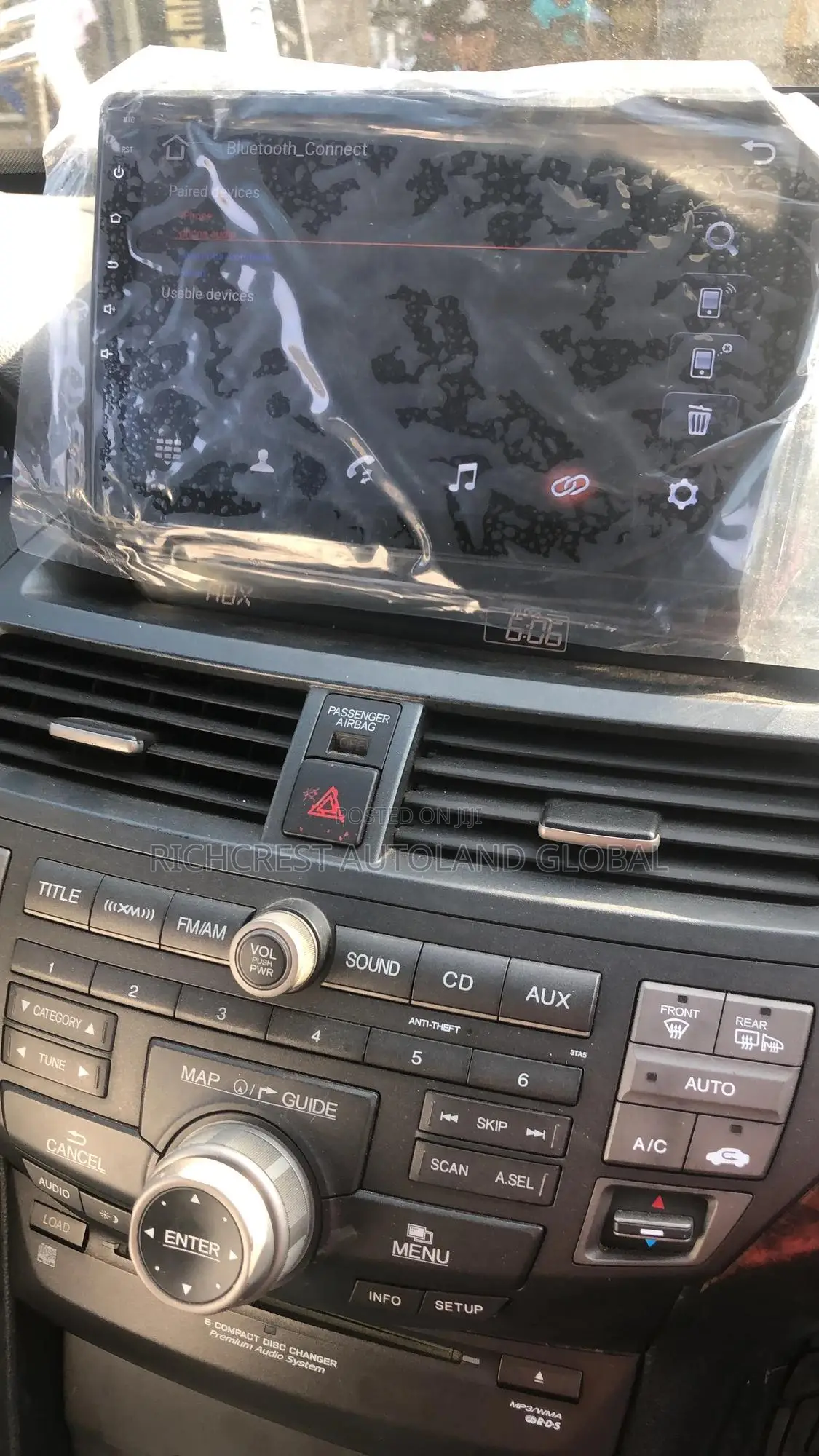 Honda Accord 2008-2012 Android Screen