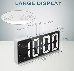Digital Led Alarm Clock