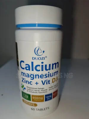 Calcium Magnesium, Zinc + Vit D3 Tablet.