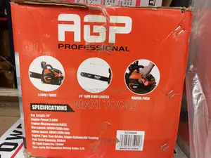 Agp Professional Gasoline Chain Saw, Model Ag3500w