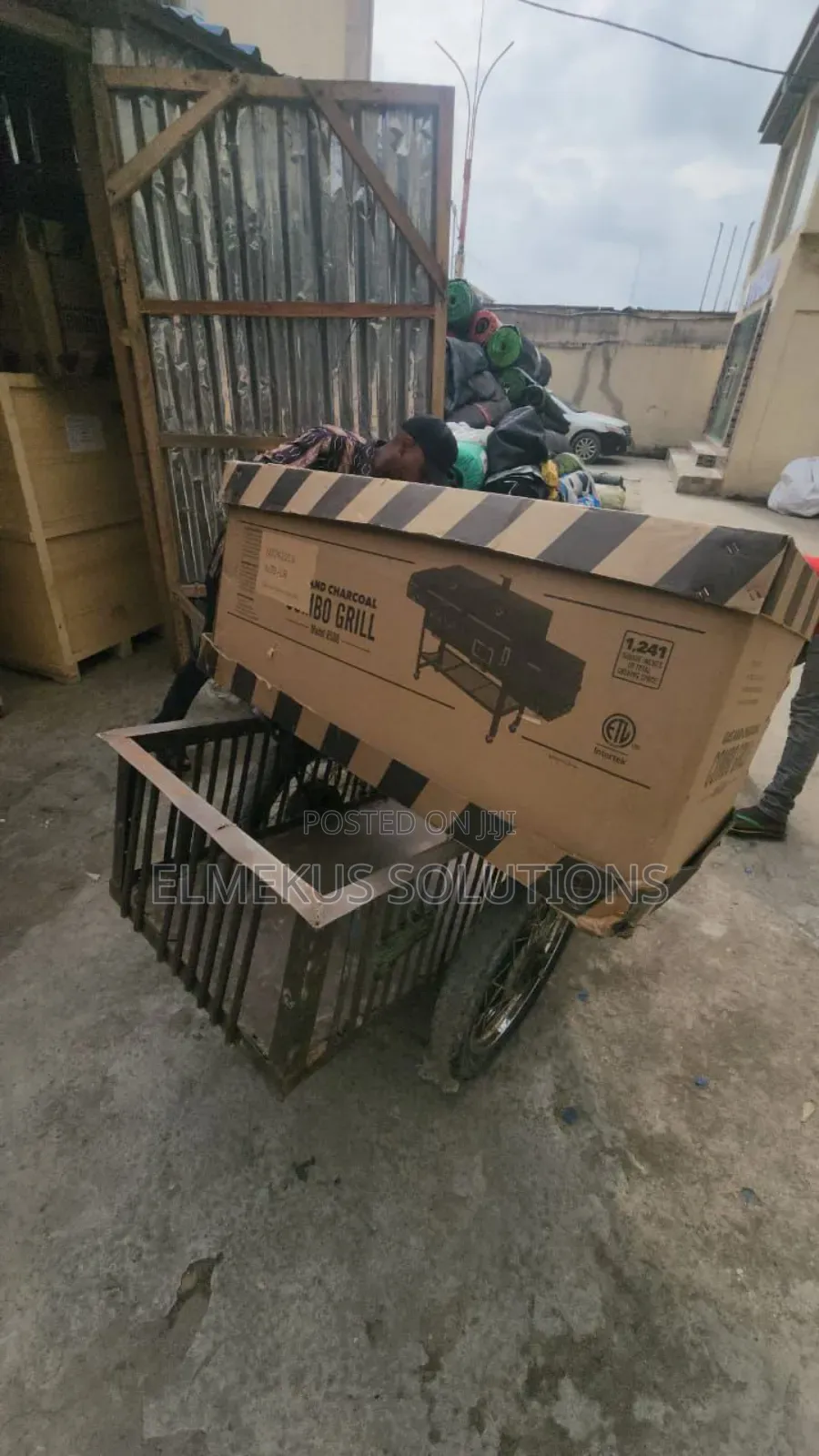 Gas Charcoal Grill Combo