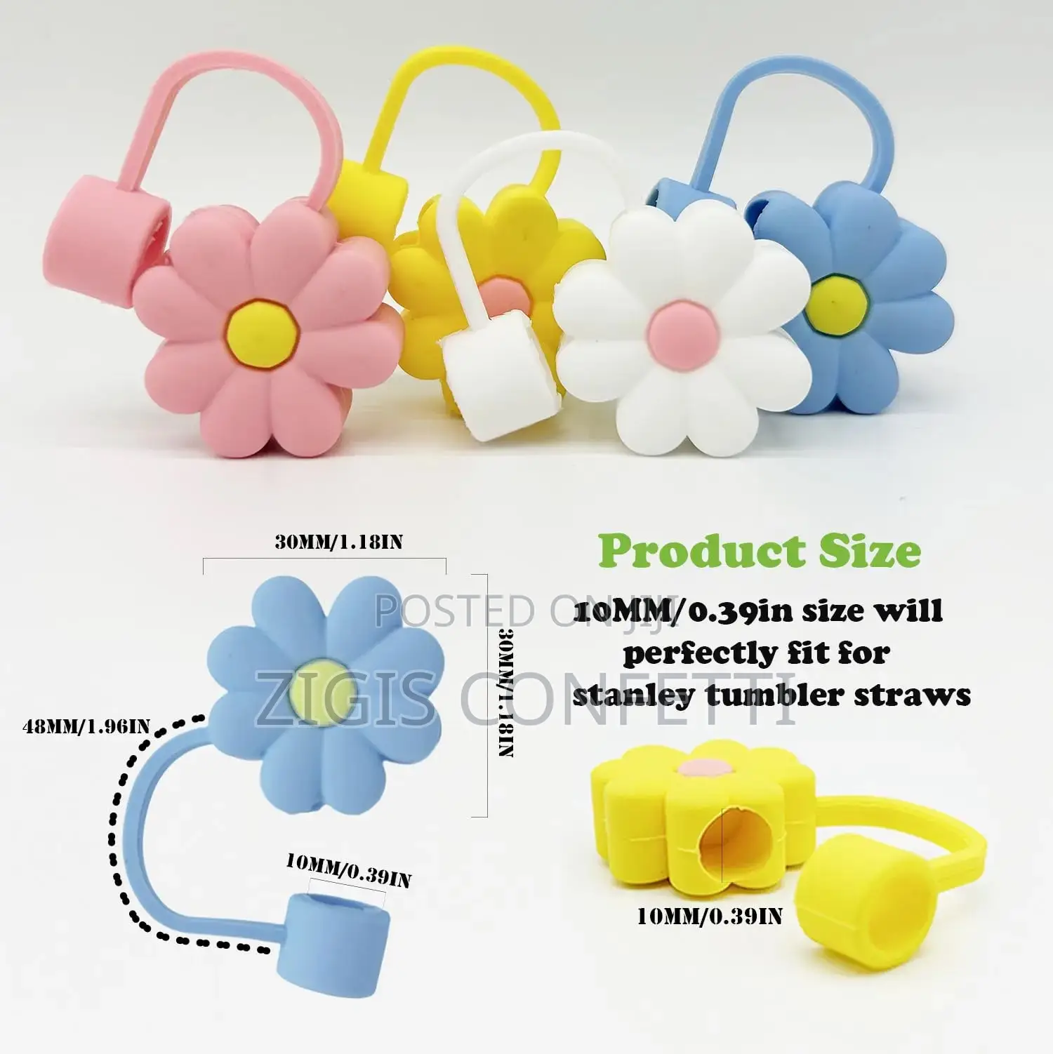 Silicone Straw Cover