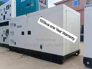 Brand New Perkins 100kva Soundproof Diesel Silent Lister Generator