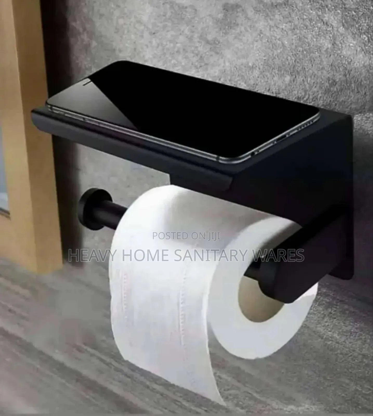 Black Tissue Paper Holder Box
