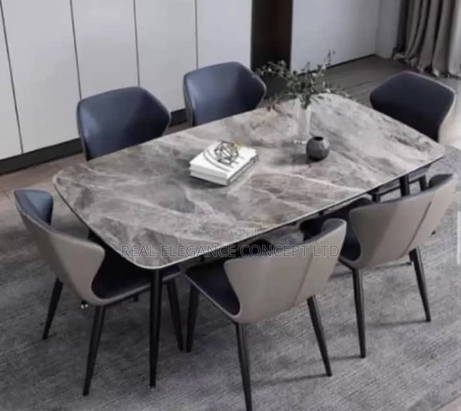 Classic Marble Dining Set