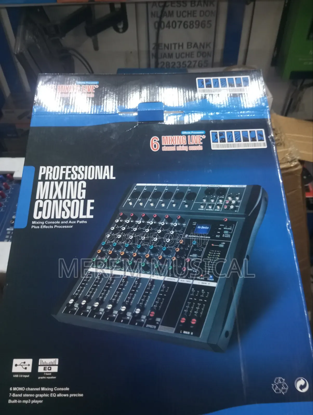 Professional Mixing Console