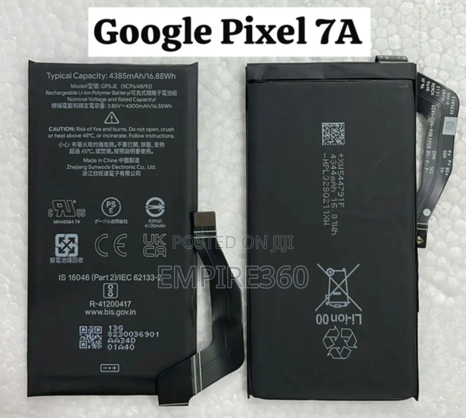 Google Pixel 7/7a/7ro Battery