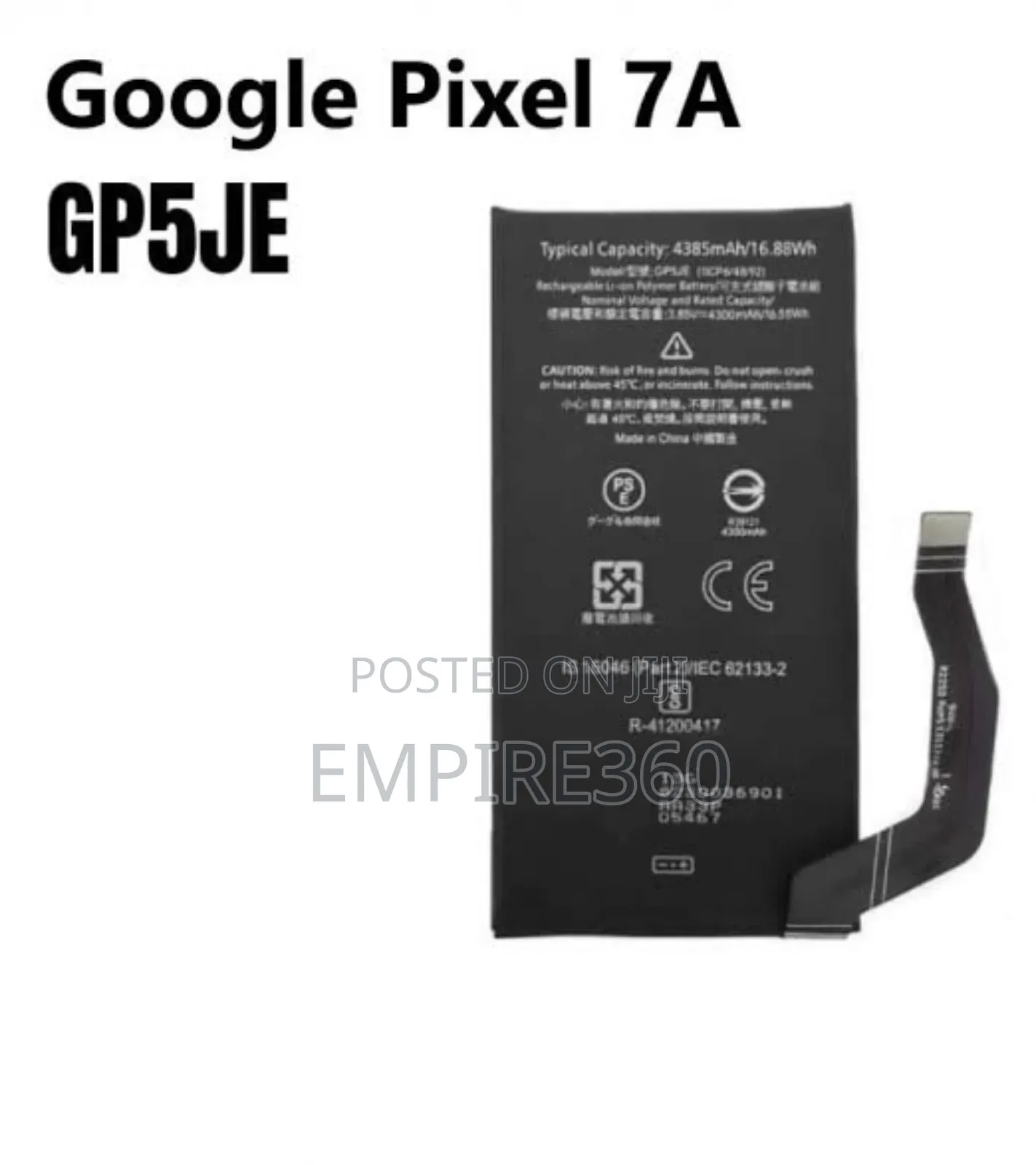 Google Pixel 7/7a/7ro Battery