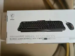 Msi Forge Gk100 Combo Gaming RGB Keyboard Mouse Set