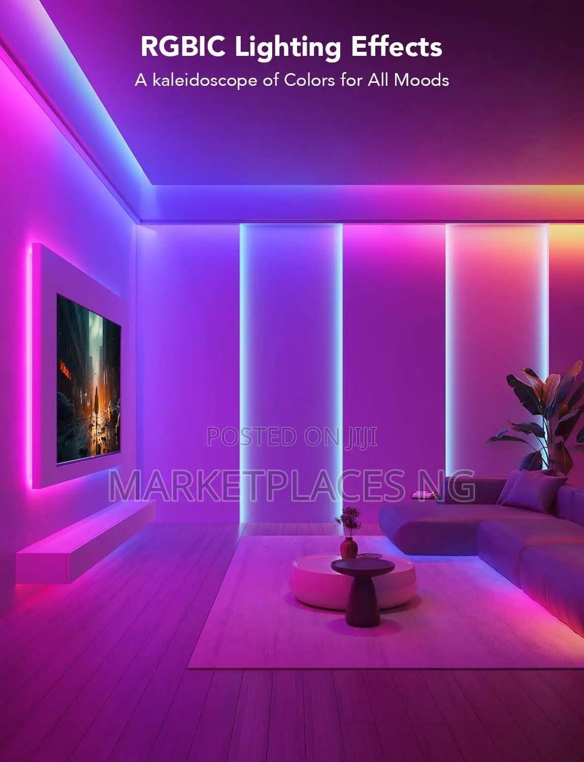 Govee Rgbic Smart Led Strip Lights (16.4ft)