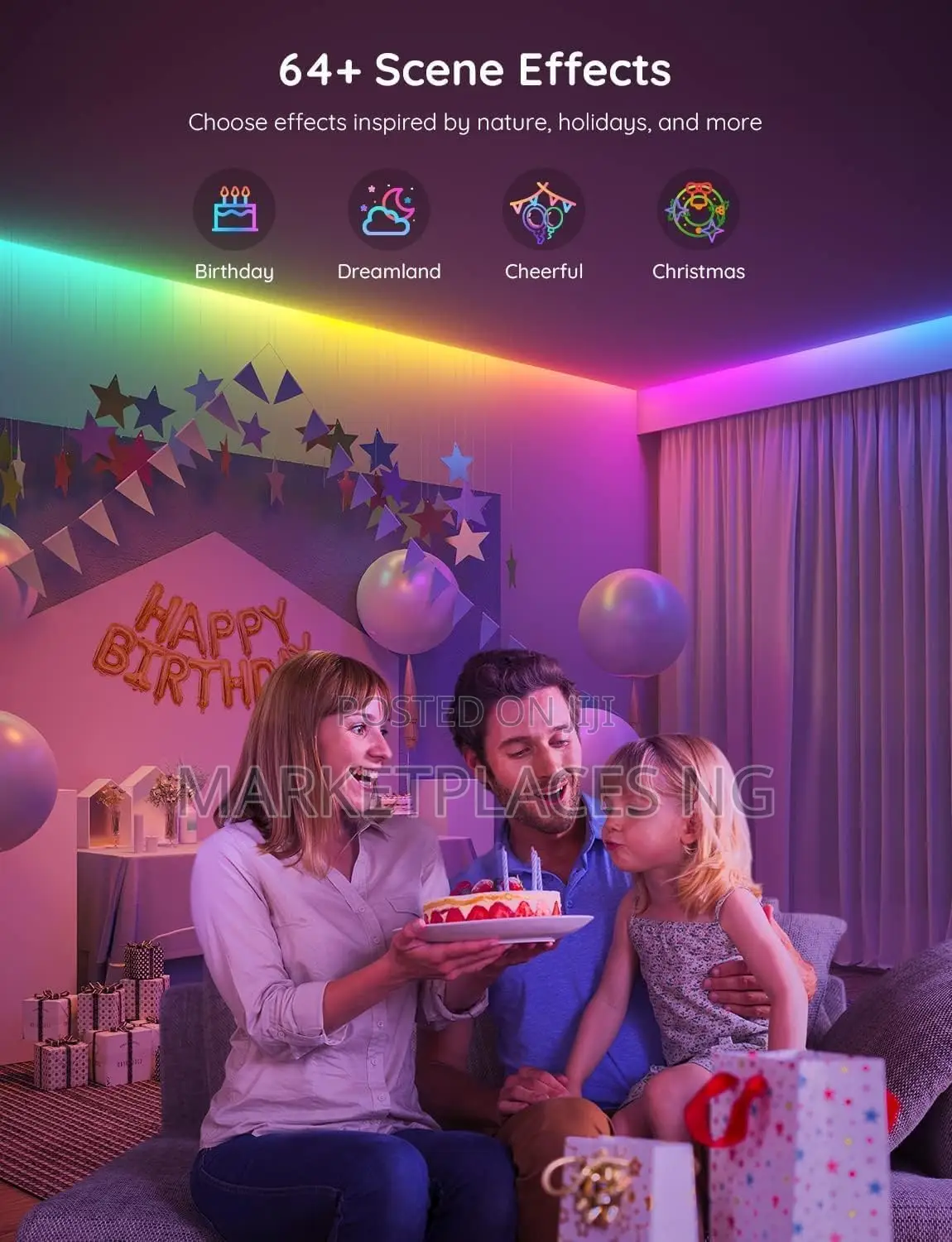 Govee Rgbic Smart Led Strip Lights (16.4ft)